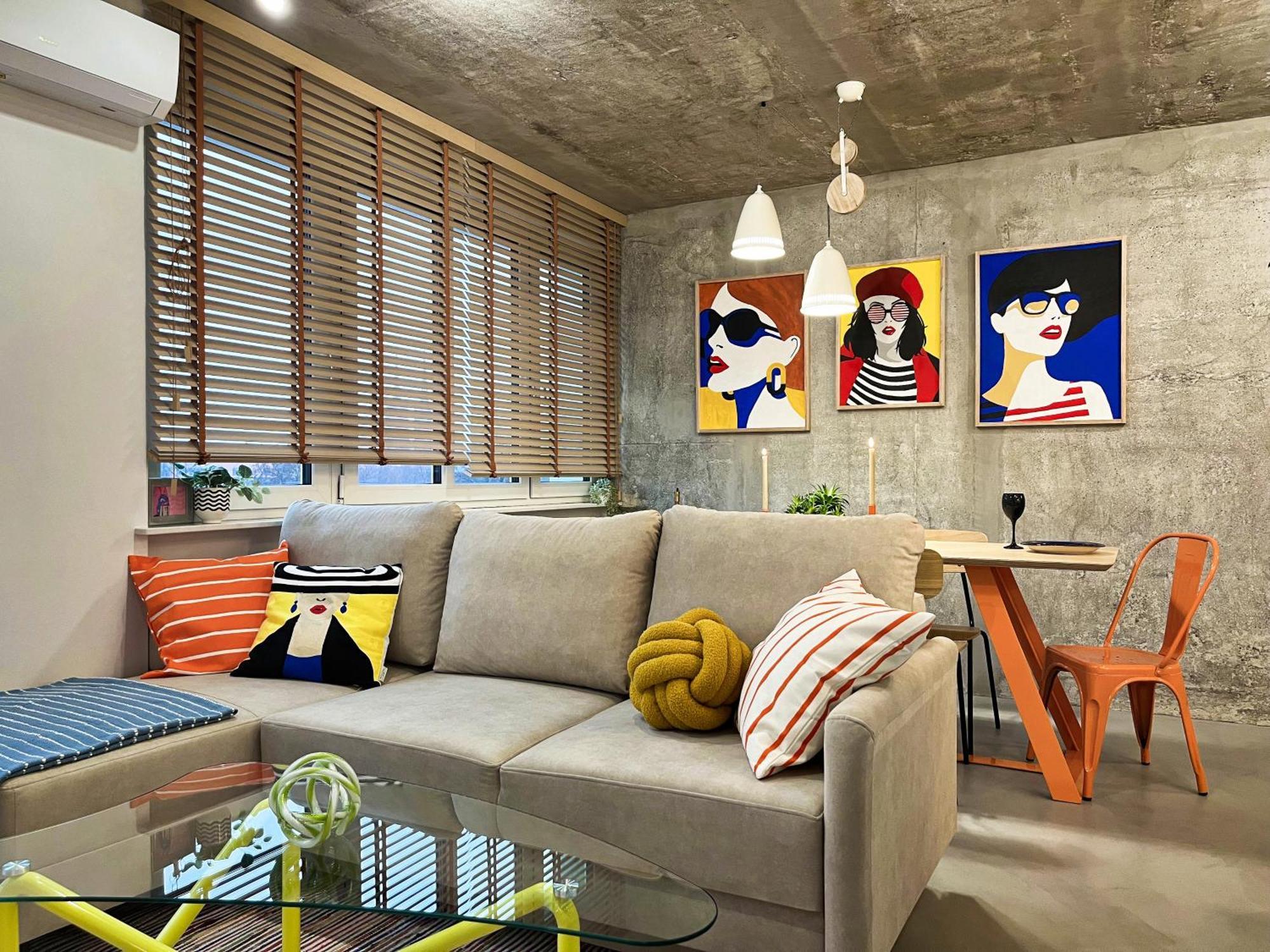 Funky Vibes Apart - Wyszynskiego 55 - Self Check-In 24H - Free Parking Вроцлав Экстерьер фото